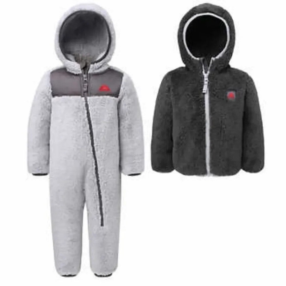 Infant Kids Baby Jacket 2-piece Fleece Set 18 months - Picture 1 of 8